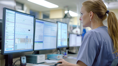 staff looking for client medical records