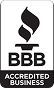Accredited business with the Better Business Bureau